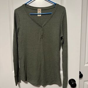 Women’s olive green faded glory long sleeve XL